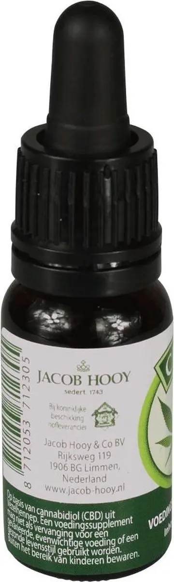 Jacob Hooy CBD+ Olie 10ml