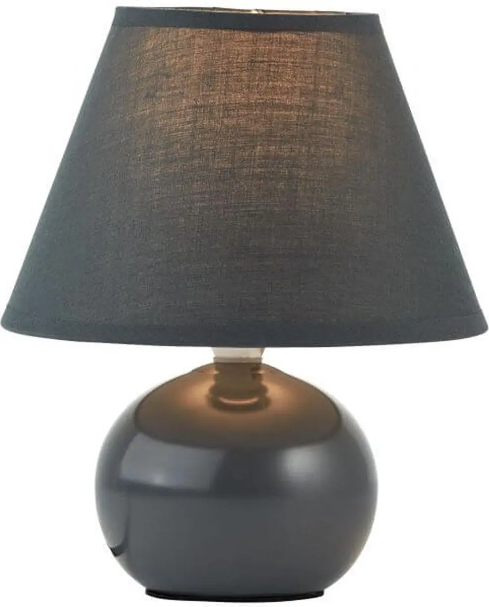 Brilliant PRIMO Tafellamp - 20cm Grijs