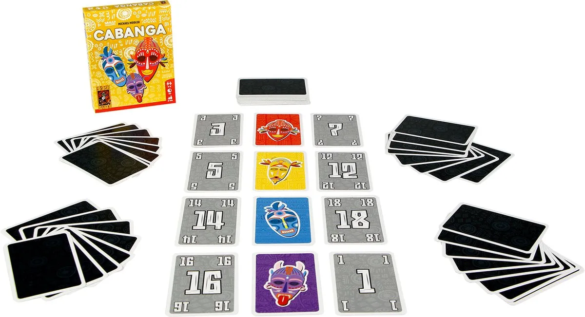 999 Games Cabanga Kaartspel - 3-6 Spelers
