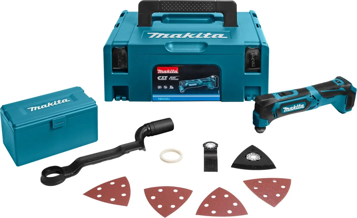Makita TM30DZJX4 Multitool 10,8V - 4000mAh