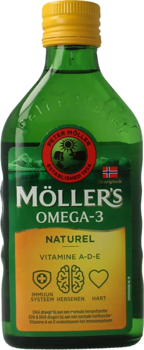 Mollers Omega-3 Naturel 250ml - afbeelding 6 van 6