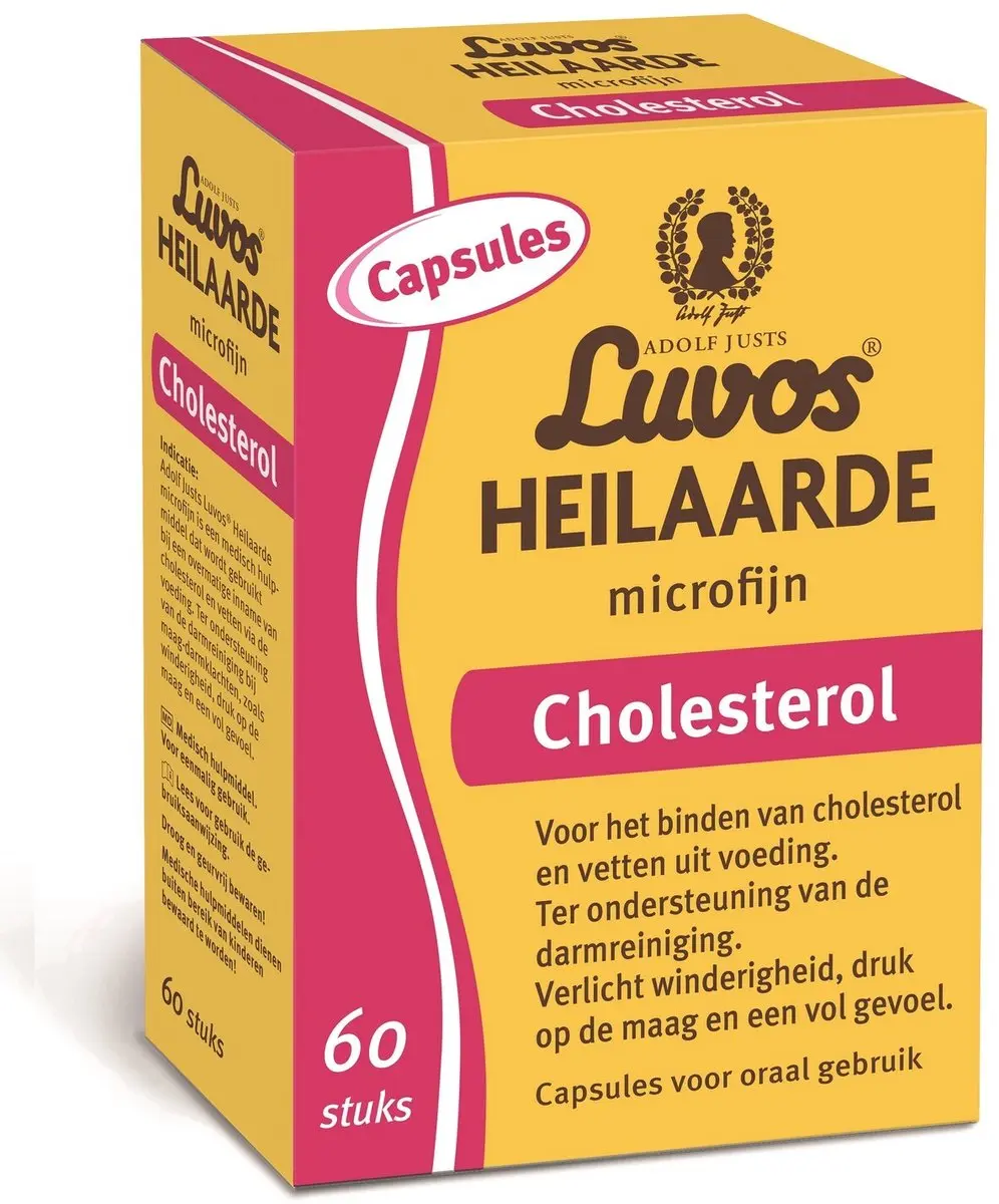 Luvos Heilaarde Microfijn Cholesterol Capsules