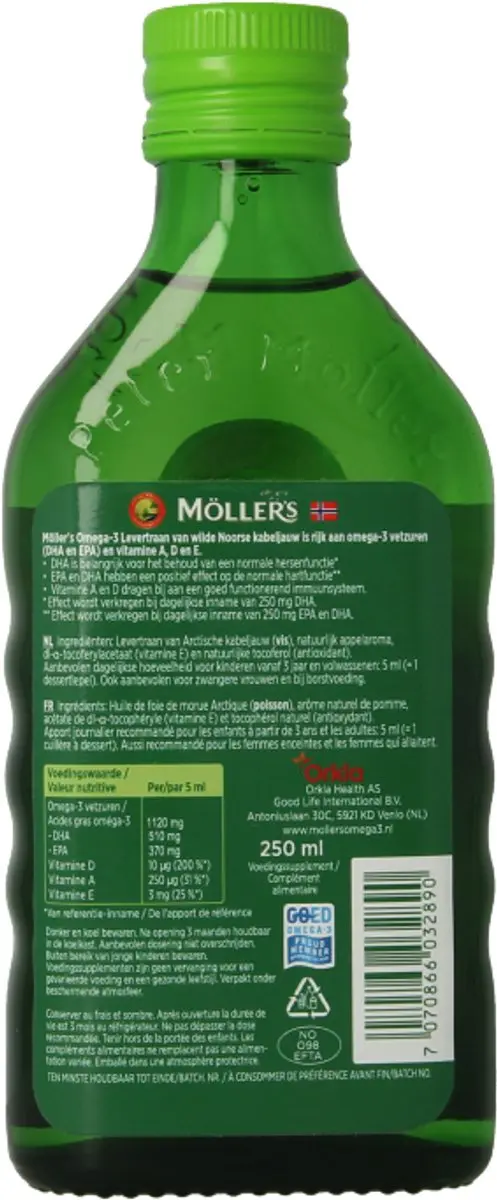 Mollers Omega-3 Appel 250ml