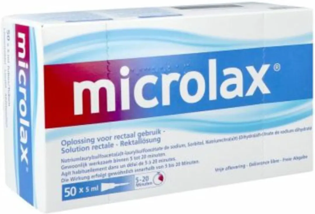 Microlax Microklysma 50 Stuks