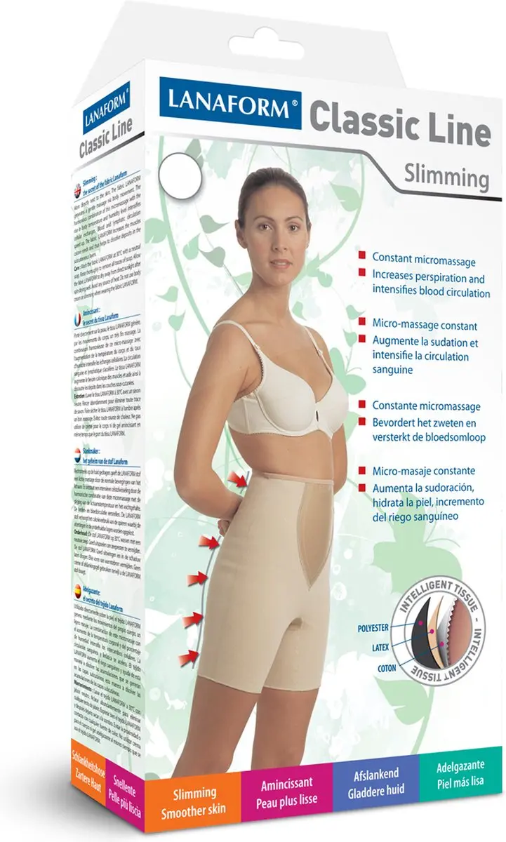 Lanaform Classic Line-8 Afslankbroek 50 - Beige