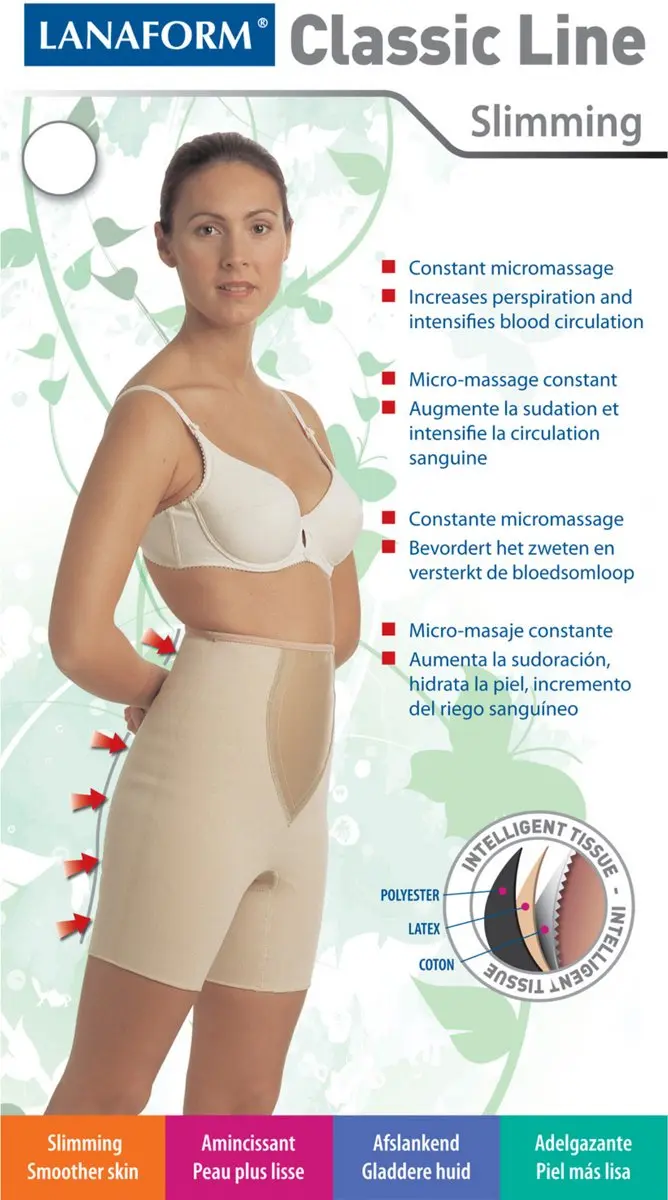 Lanaform Classic Line-8 Afslankbroek 50 - Beige