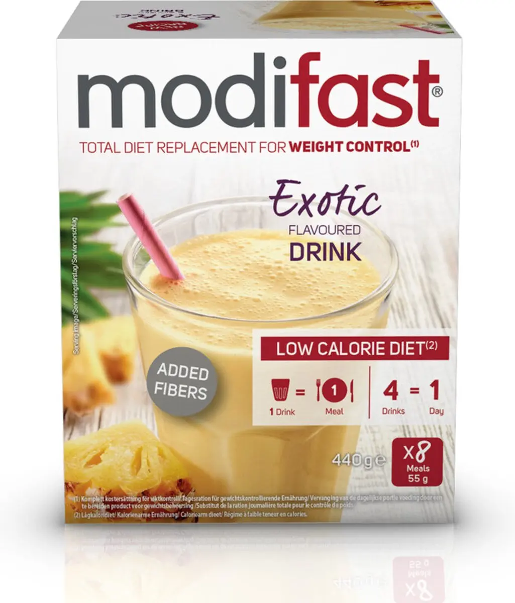 Modifast Weight Control Milkshake Exotic - 2x100g