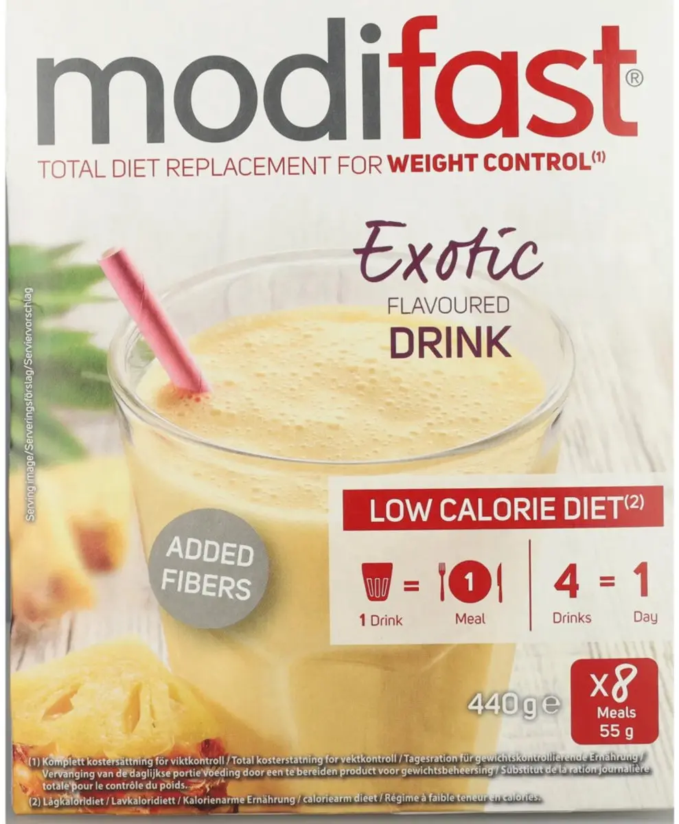 Modifast Weight Control Milkshake Exotic - 2x100g