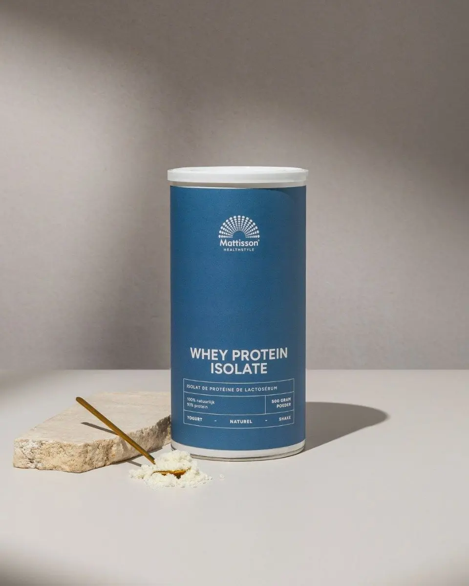 Mattisson Whey Isolaat Eiwitpoeder 500g