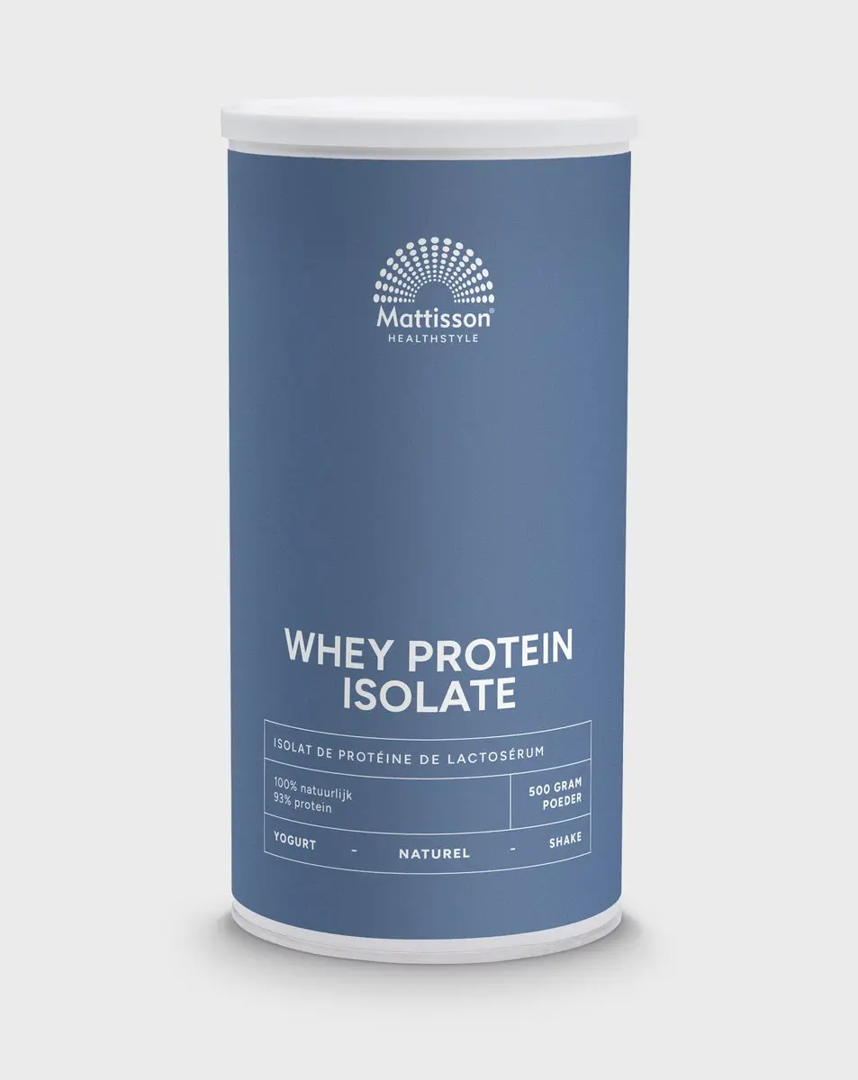 Mattisson Whey Isolaat Eiwitpoeder 500g