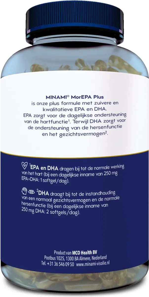 Minami MorEPA Plus 240g - 2x120 Softgels