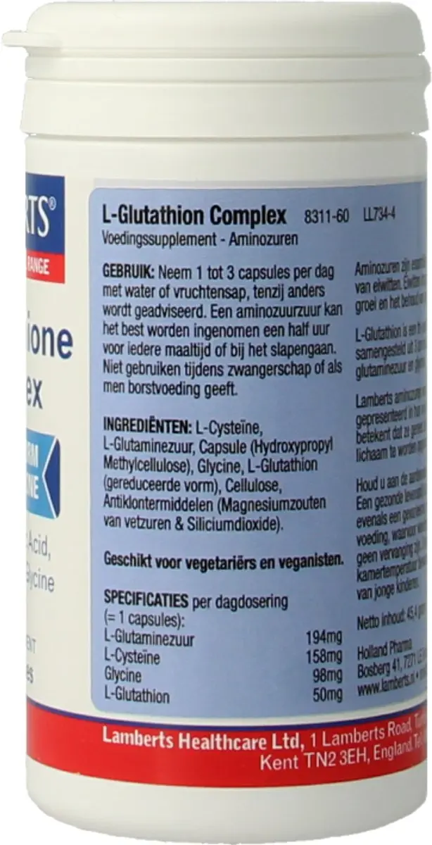Lamberts L-Glutathion Complex 60 Tabletten