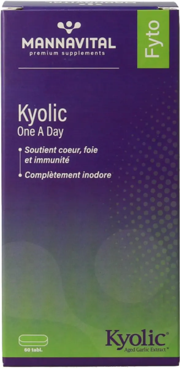 Mannavital Kyolic One a Day - 60 Tabletten