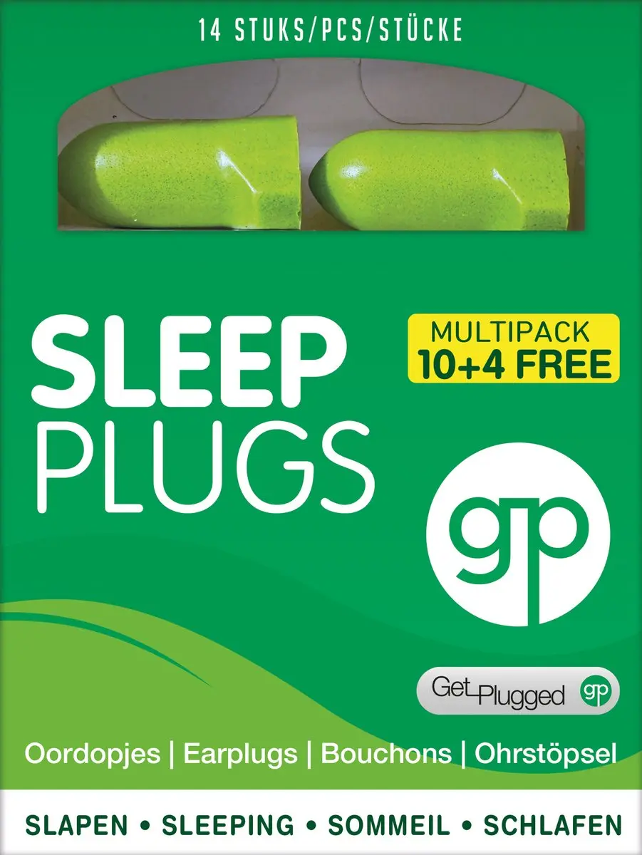 Get Plugged Sleep Plugs 14 Stuks