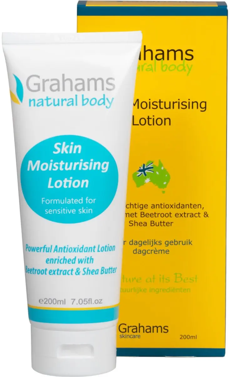 Grahams Huidcrème 200ml - Antioxidanten met Bietenextract & Shea Butter - afbeelding 6 van 6