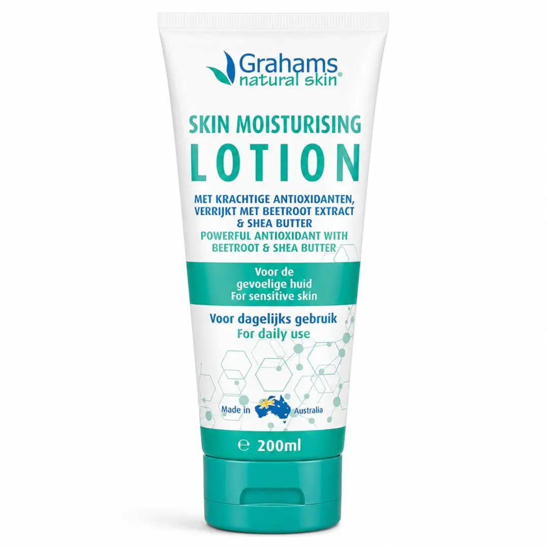 Grahams Huidcrème 200ml - Antioxidanten met Bietenextract & Shea Butter