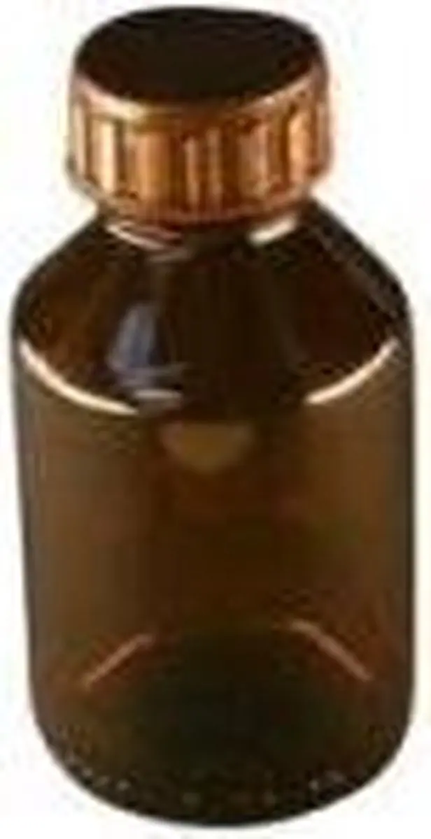 Blockland Medicijnfles Gedruppeld Bruin 100ml