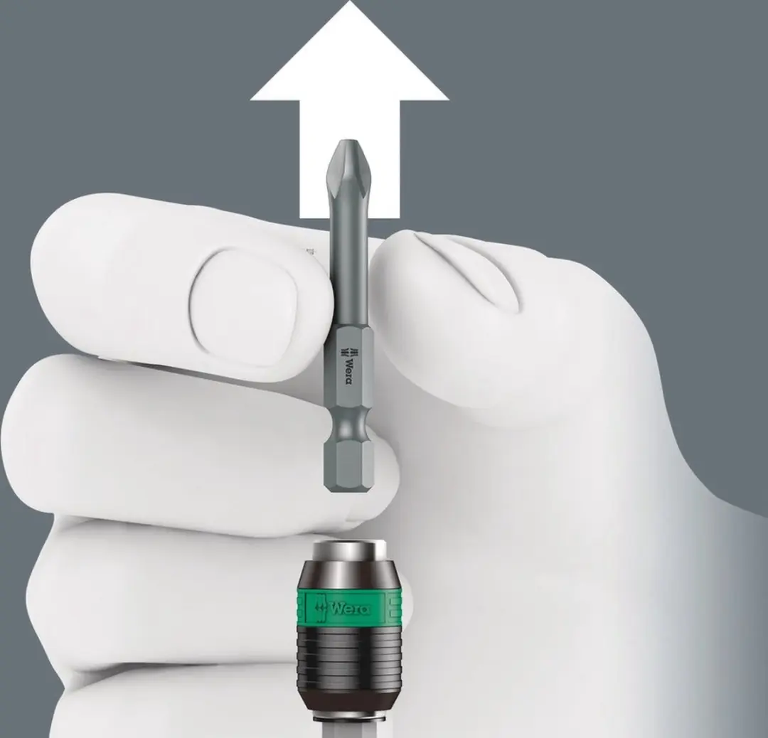 Wera Serie 7400 Kraftform Momentschroevendraaier 1/4" - Groen/Zwart