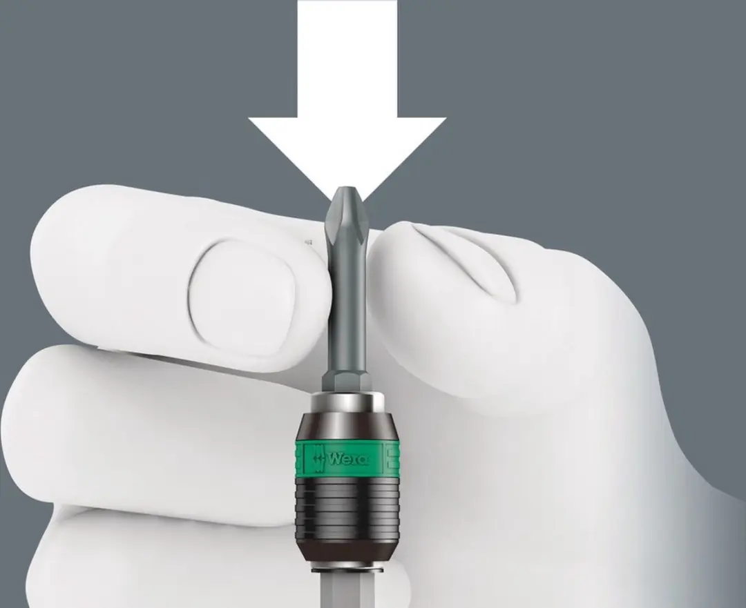 Wera Serie 7400 Kraftform Momentschroevendraaier 1/4" - Groen/Zwart