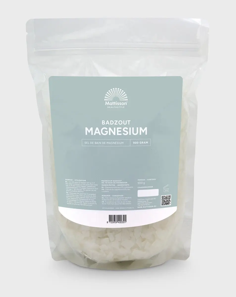 Mattisson Magnesium Badkristallen 900g