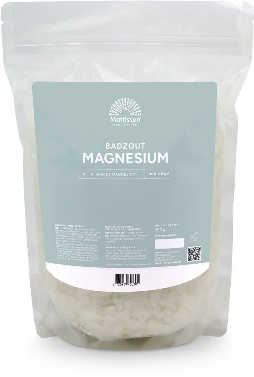 Mattisson Magnesium Badkristallen 900g