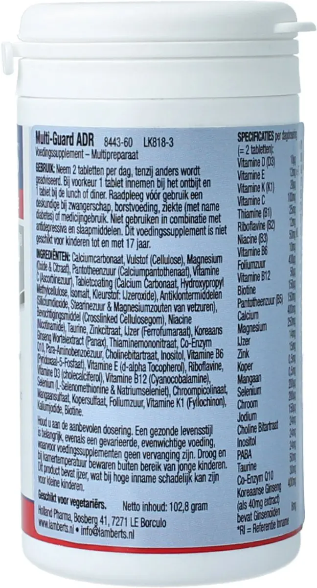 Lamberts Multi-guard ADR 60 Tabletten