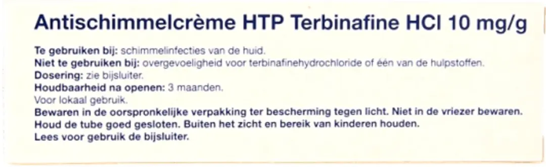 Healthypharm Antischimmelcrème Terbinafine 15g