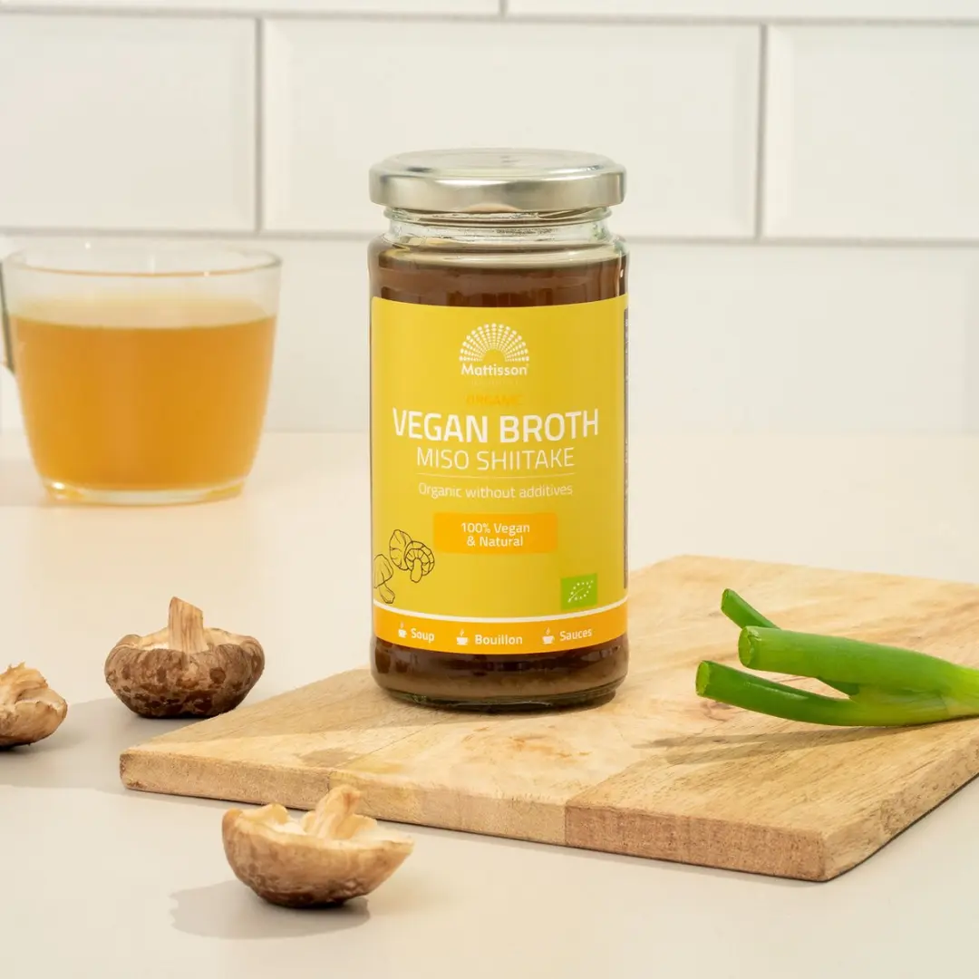 Mattisson Biologische Vegan Broth Miso Shiitake 240ml