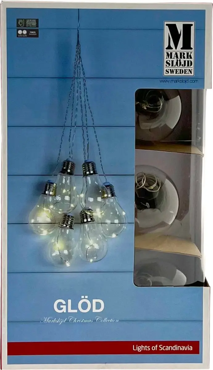 Markslöjd Decoratieve Hanglamp 6 Lichtpunten