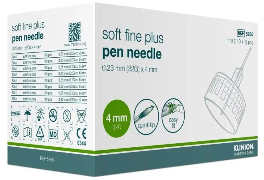 Klinion KDC Soft Fine PLUS Pennaalden 32G 110 Stuks