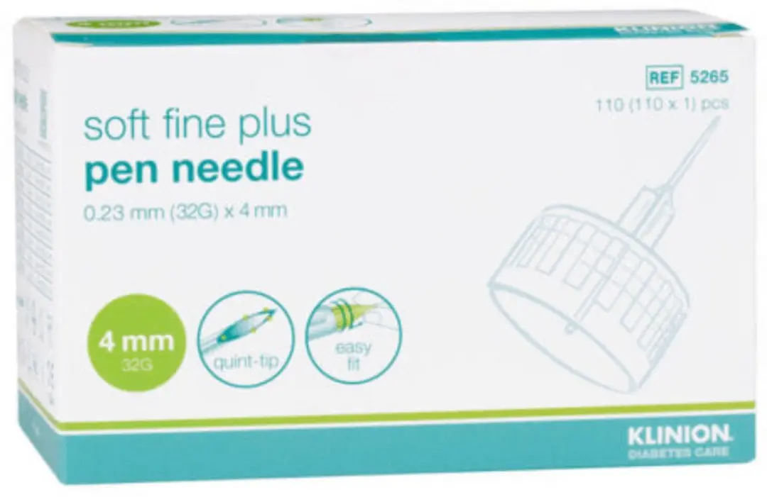 Klinion KDC Soft Fine PLUS Pennaalden 32G 110 Stuks