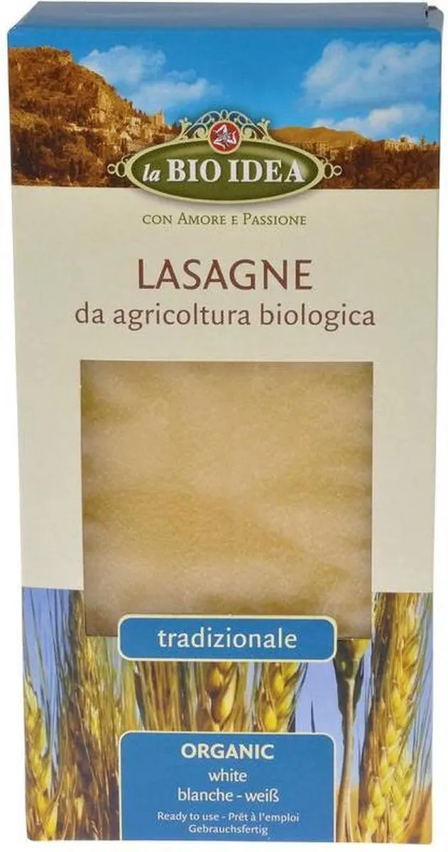 La Bio Idea Lasagne Wit 6 Stuks