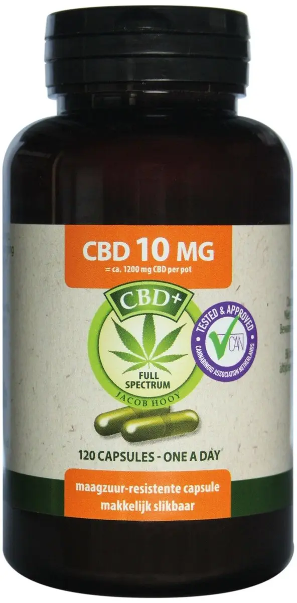 Jacob Hooy CBD 10mg Capsules