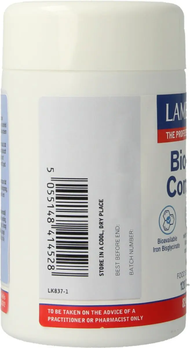 Lamberts Bio-IJzer Complex 120 Tabletten