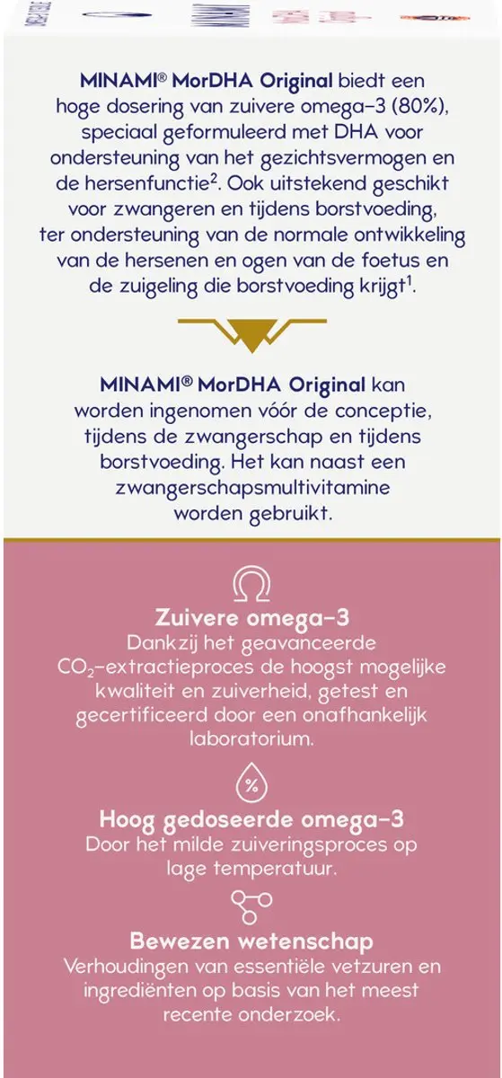 Minami MorDHA Original 60 Softgels