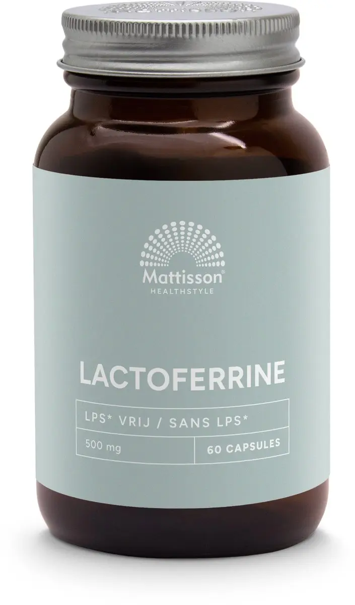 Mattisson Lactoferrine 95% 500mg - 60 Capsules