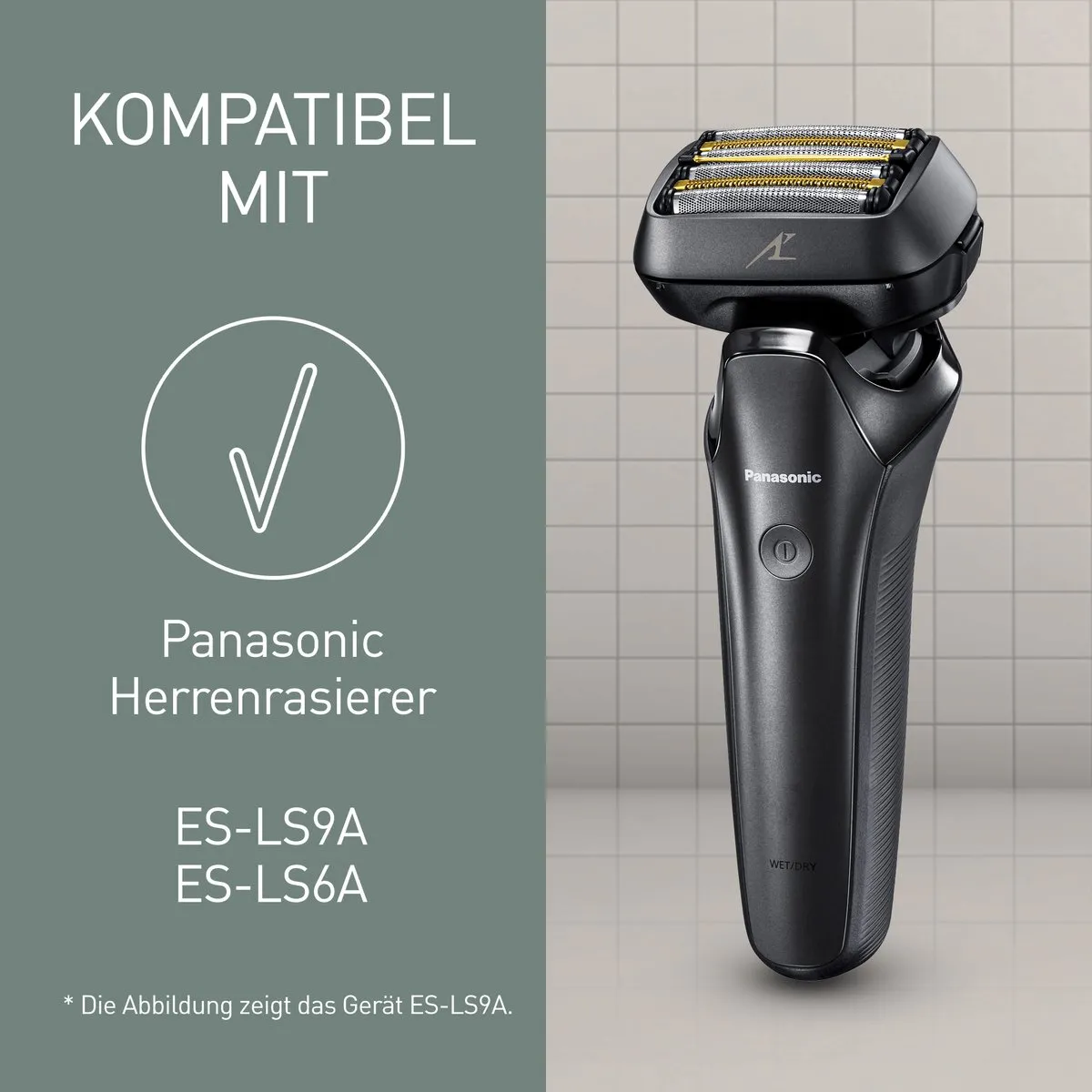 Panasonic ES-LS9A Schermesser & Folie - WES9600Y1361 - Zwart