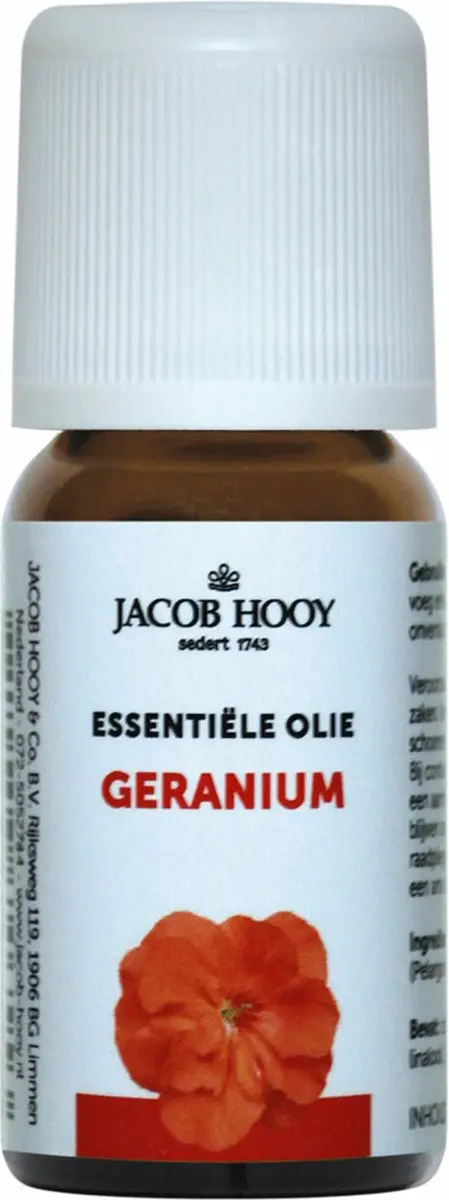Jacob Hooy Geranium Etherische Olie 10ml
