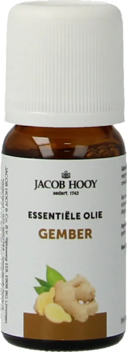 Jacob Hooy Gemberolie 10ml - 10 Stuks