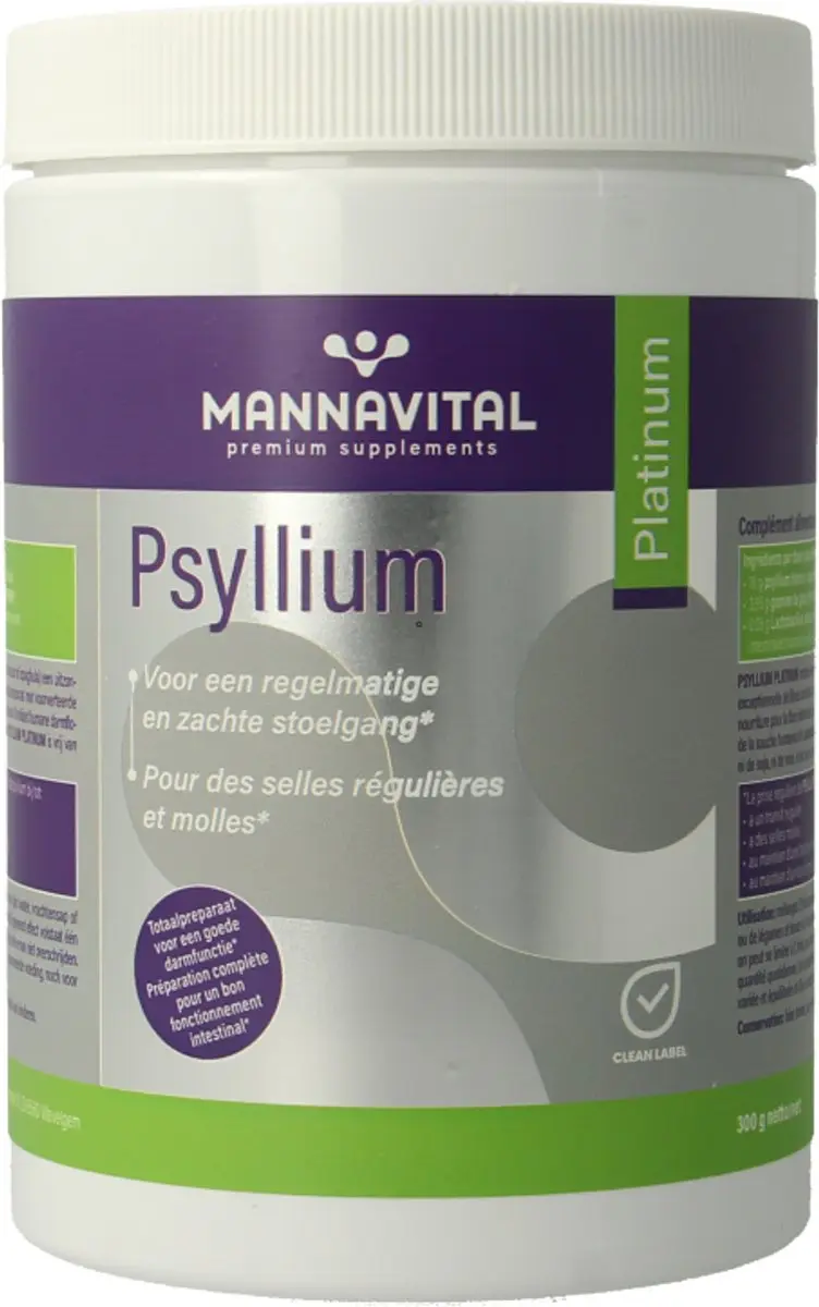 Mannavital Psyllium Platinum 300g