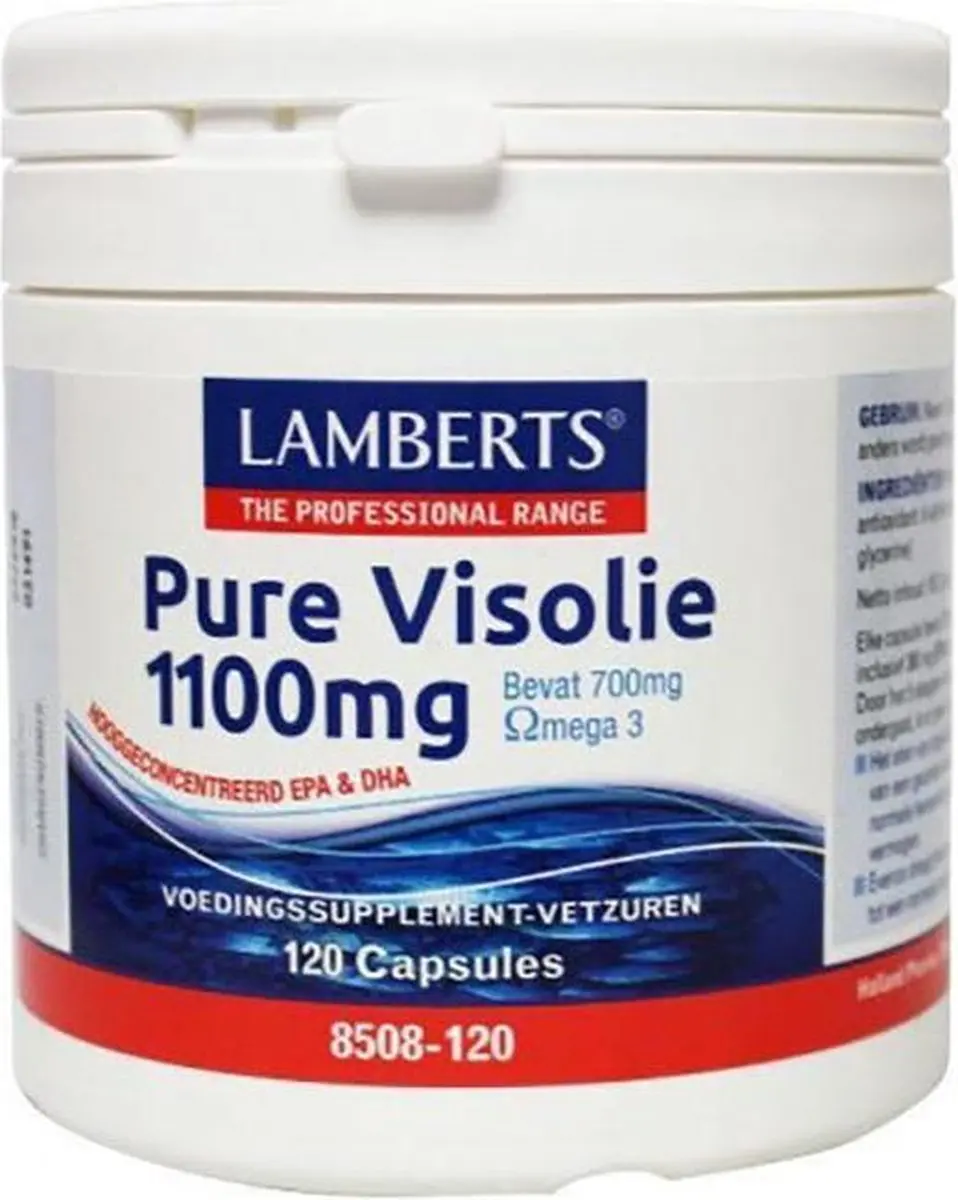 Lamberts Pure Visolie 1100mg
