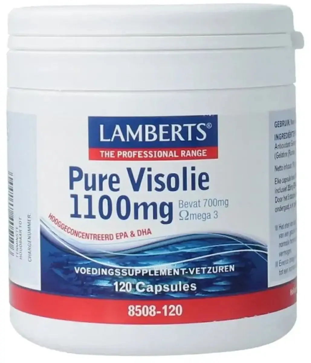 Lamberts Pure Visolie 1100mg - 120 Capsules