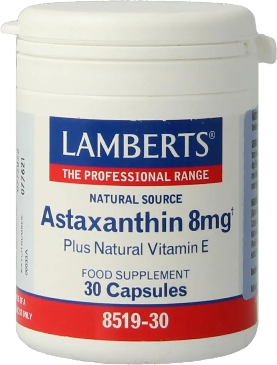 Lamberts Astaxanthine 8mg - 30 Tabletten