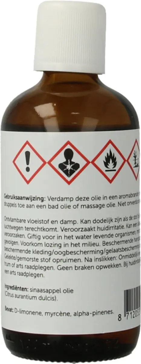 Jacob Hooy Sinaasappelolie 100ml