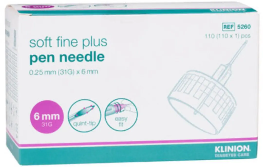 Klinion KDC Soft Fine PLUS Pennaalden 32G 110 Stuks