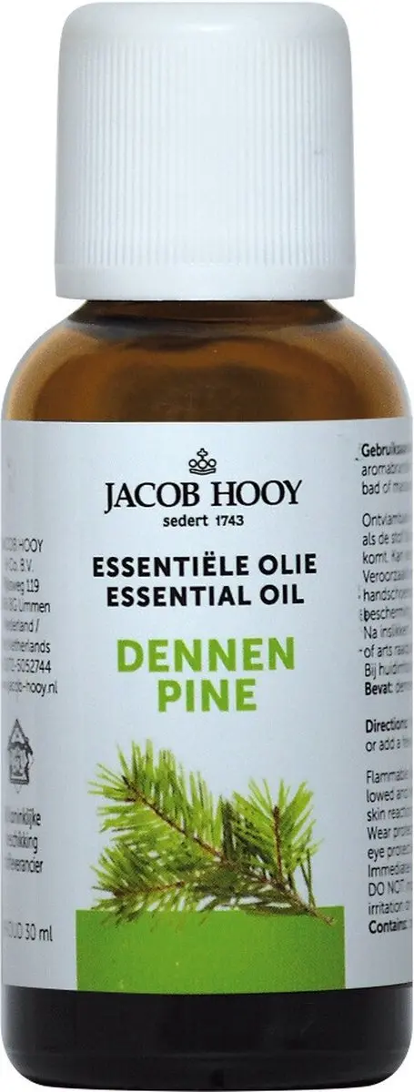 Jacob Hooy Dennen Etherische Olie 30ml