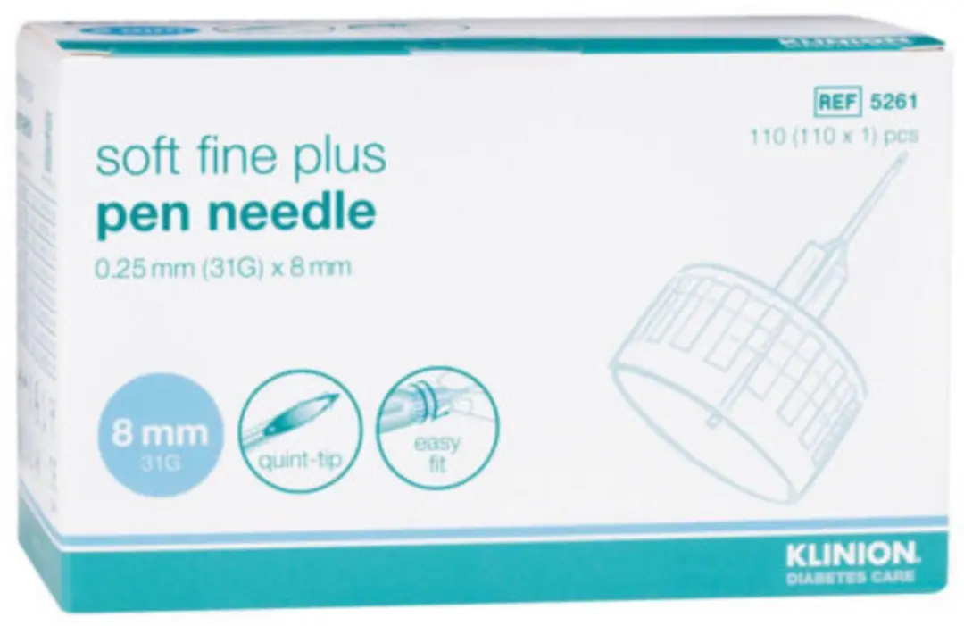 Klinion KDC Soft Fine PLUS Pennaalden 31G 8mm