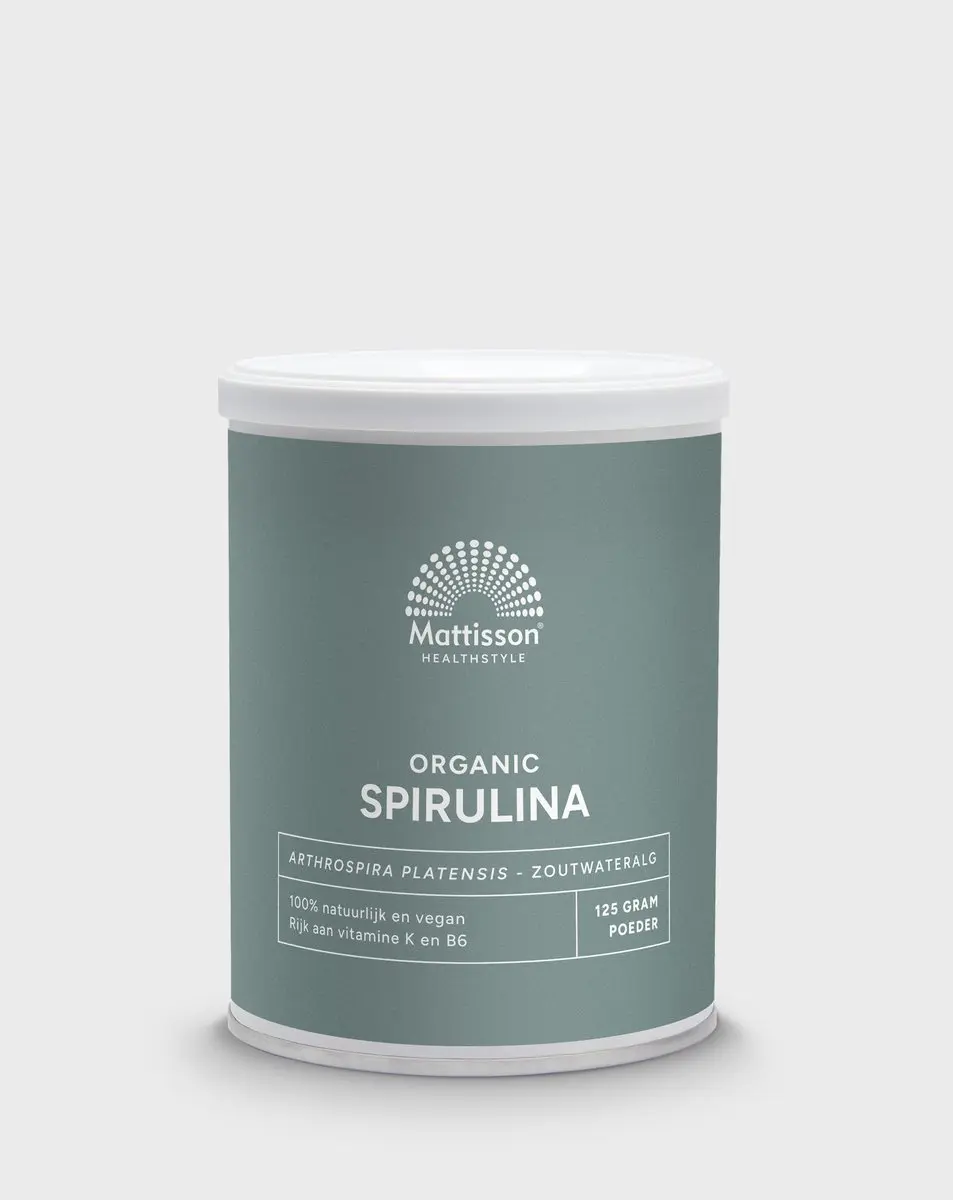 Mattisson Biologische Spirulina Poeder 125g