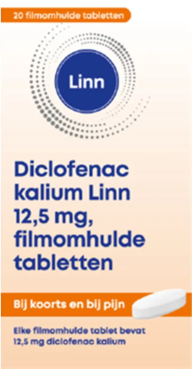 Linn Diclofenac Kalium 12,5 mg