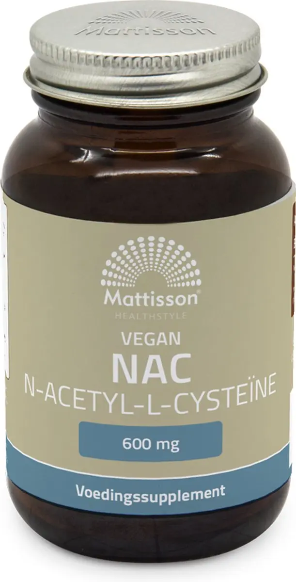 Mattisson Vegan NAC 600mg 60 Capsules